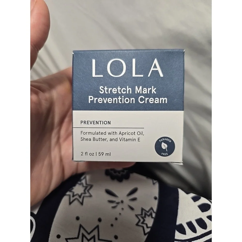 Lola Maternity Stretch Mark Prevention Cream 2 Fl Oz NIPS Paraben Free H28V01
